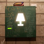 chalkboard math lamp