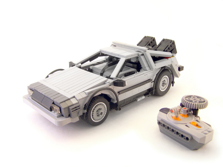 lego 2021 delorean