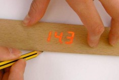 Wooden Electronic Ruler